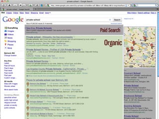 Paid Search

  Organic
 