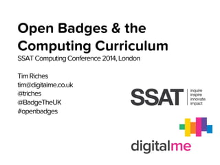 SSAT Computing Conference 