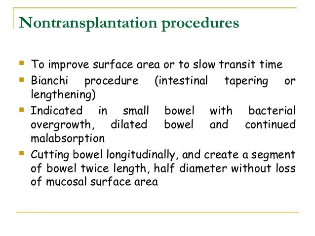 Short Bowel Syndrome (SBS), Short Gut Syndrome