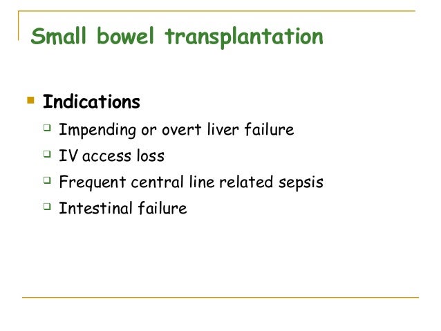 Short Bowel Syndrome (SBS), Short Gut Syndrome