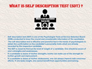SSB-FULL..gives out an overview of how to appear for SSB and how to ...