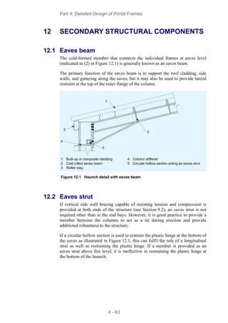 Ssb04 detailed design of portal frames | PDF