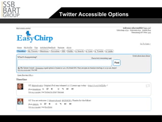 Twitter Accessible Options 