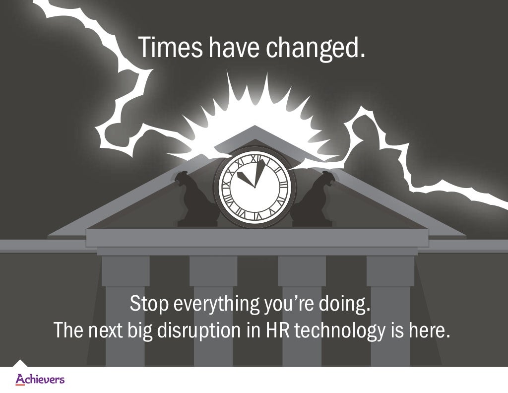 Times have changed. I IIIIIIV