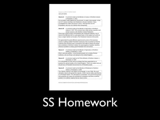 SS Homework
 