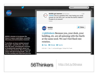 56Thinkers   http://bit.ly/56nasa
 