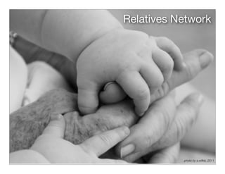 Relatives Network




           photo by s.wilkie, 2011
 