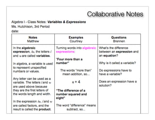 Collaborative Notes
 