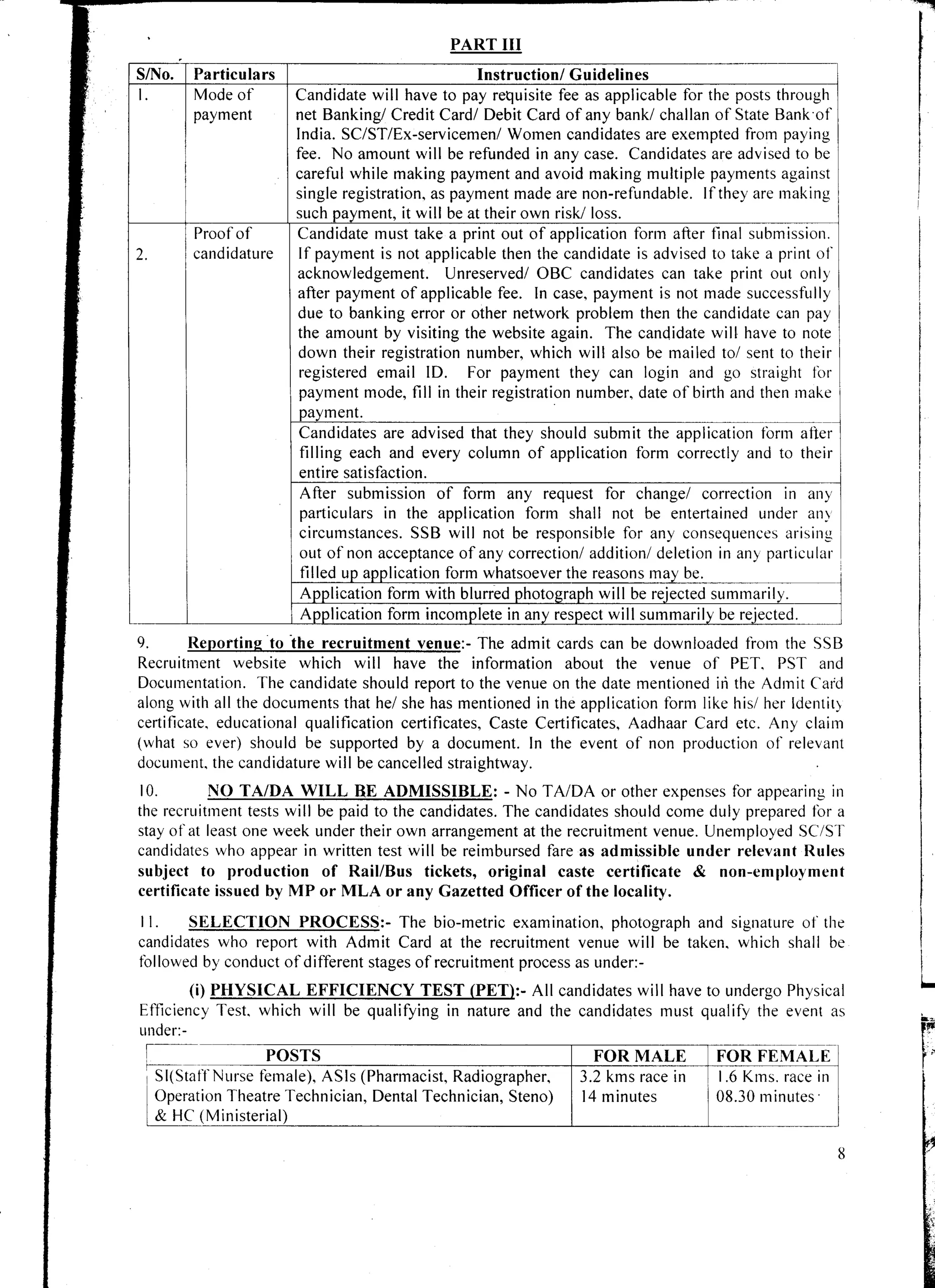 Ssb notification