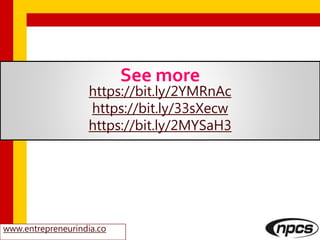 www.entrepreneurindia.co
See more
https://bit.ly/2YMRnAc
https://bit.ly/33sXecw
https://bit.ly/2MYSaH3
 