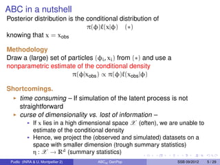 Conditional Dimention Computing Bayesian posterior with empirical likelihood in population ...
