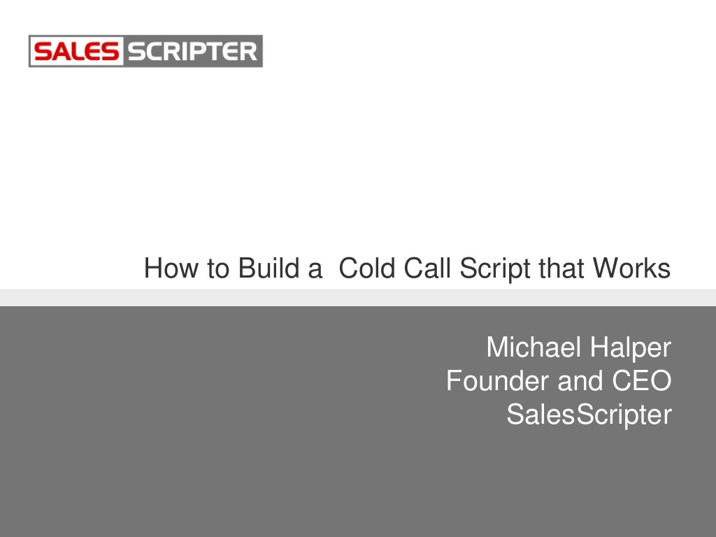 Call script. Cold call letter это. scripter.