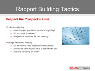 How to Build Rapport, Interest, and Credibility When Prospecting | PPT