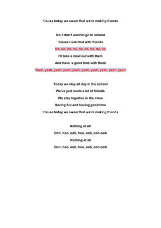 Ssc1415 Lyrics Santissima Trinitat Badalona The Friends Song
