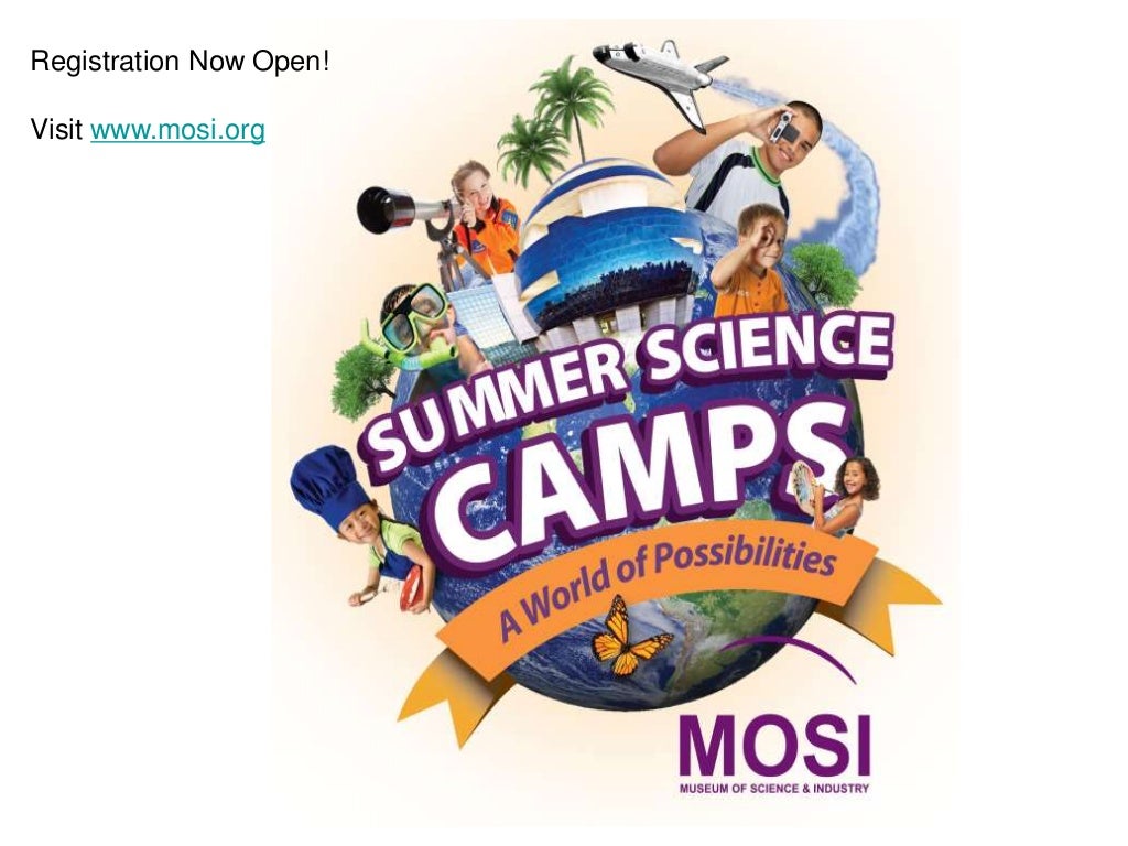 MOSI Summer Camp event slideshow