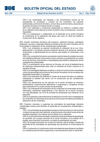 Ssce0110 anexo iv docencia de la formación profesional para el empleo | PDF