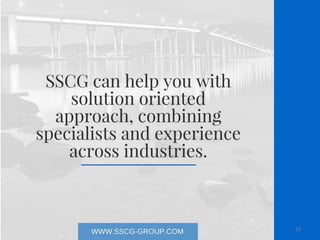 SSCG Business Problem Solving Consulting