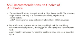 Comprehensive Guide to Septic Shock and Surviving Sepsis Guidelines | PDF