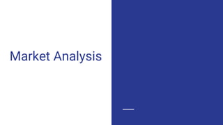Market Analysis
 