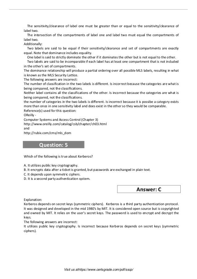SSCP Prüfungs-Guide