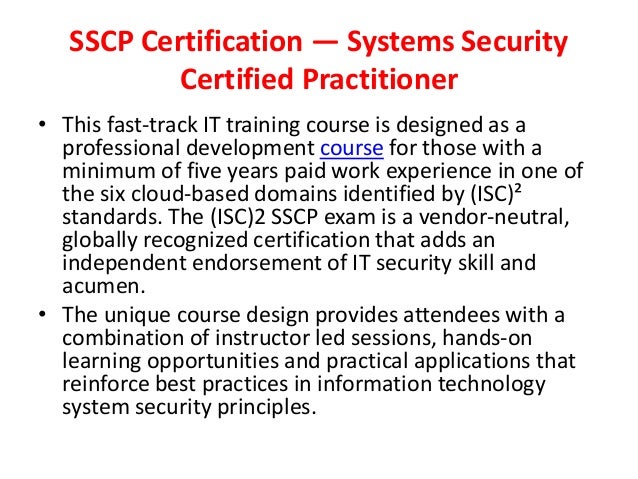 SSCP Prüfungs