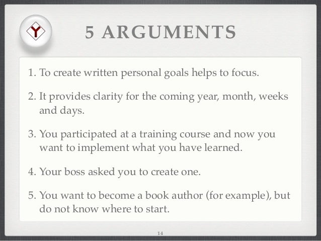 got a goal create a personal development plan