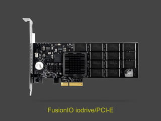 FusionIO iodrive/PCI-E 
