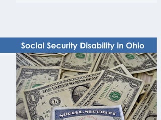 Social Security Disability in Ohio
 