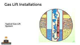 Eng. El Sayed Amer
Typical Gas Lift
System
Gas Lift Installations
 