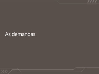 As demandas