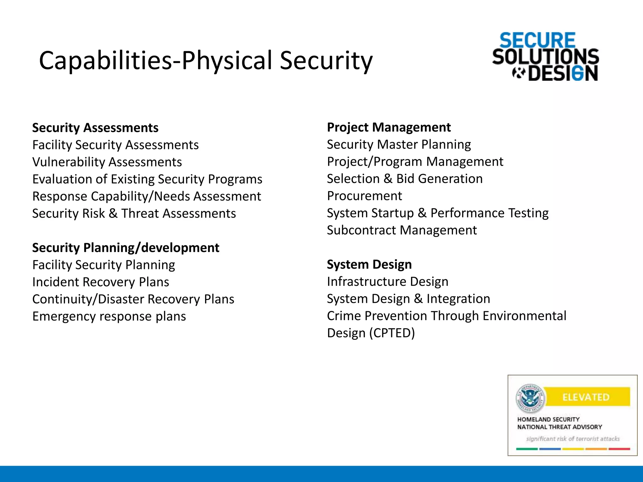 Capabilities Brief Aug 09 Ppt Capabilities Brief Aug 09 Ppt
