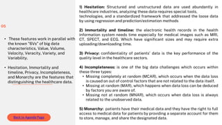 BIG DATA USAGE IN Ehealth and how it can be used in this field | PPT