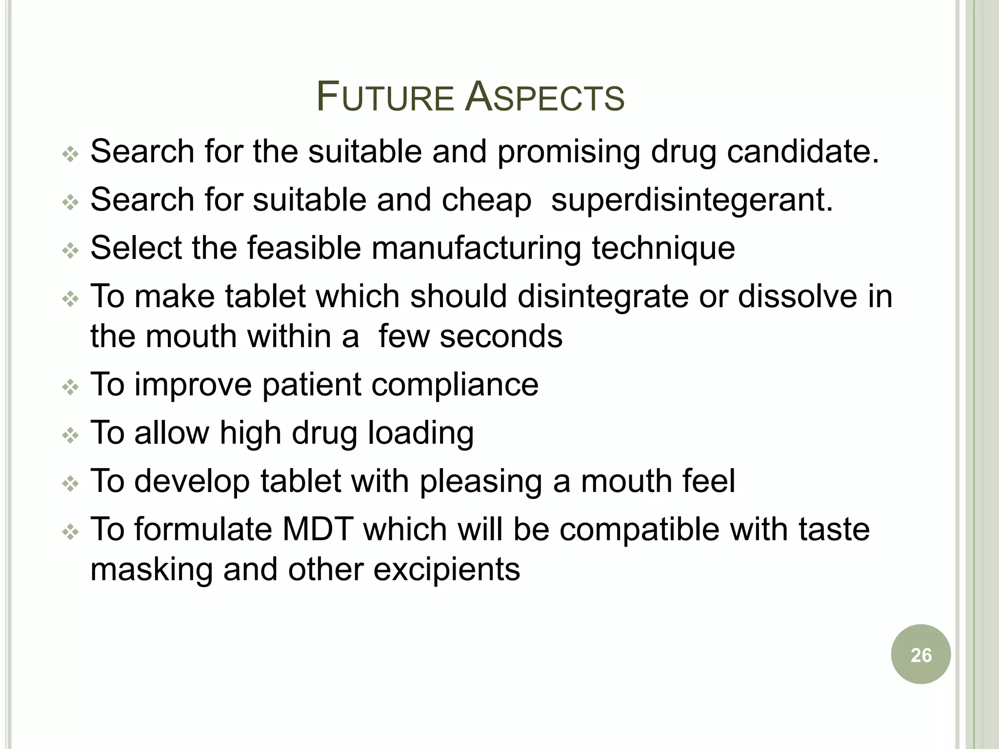 Beneficial for travelling patients