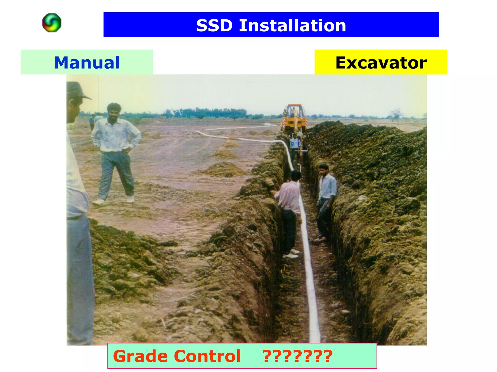 SSD Installation

Manual                         Excavator




     Grade Control   ???????
 