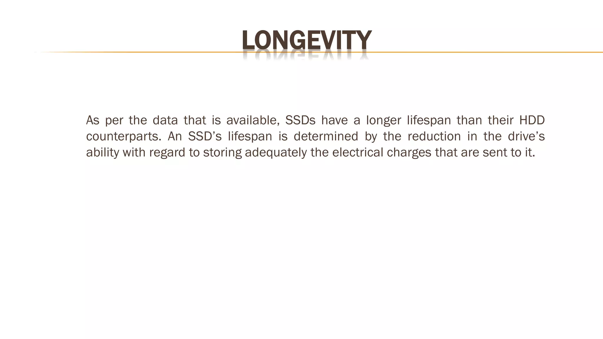 SSDs: A New Generation of Storage Devices
