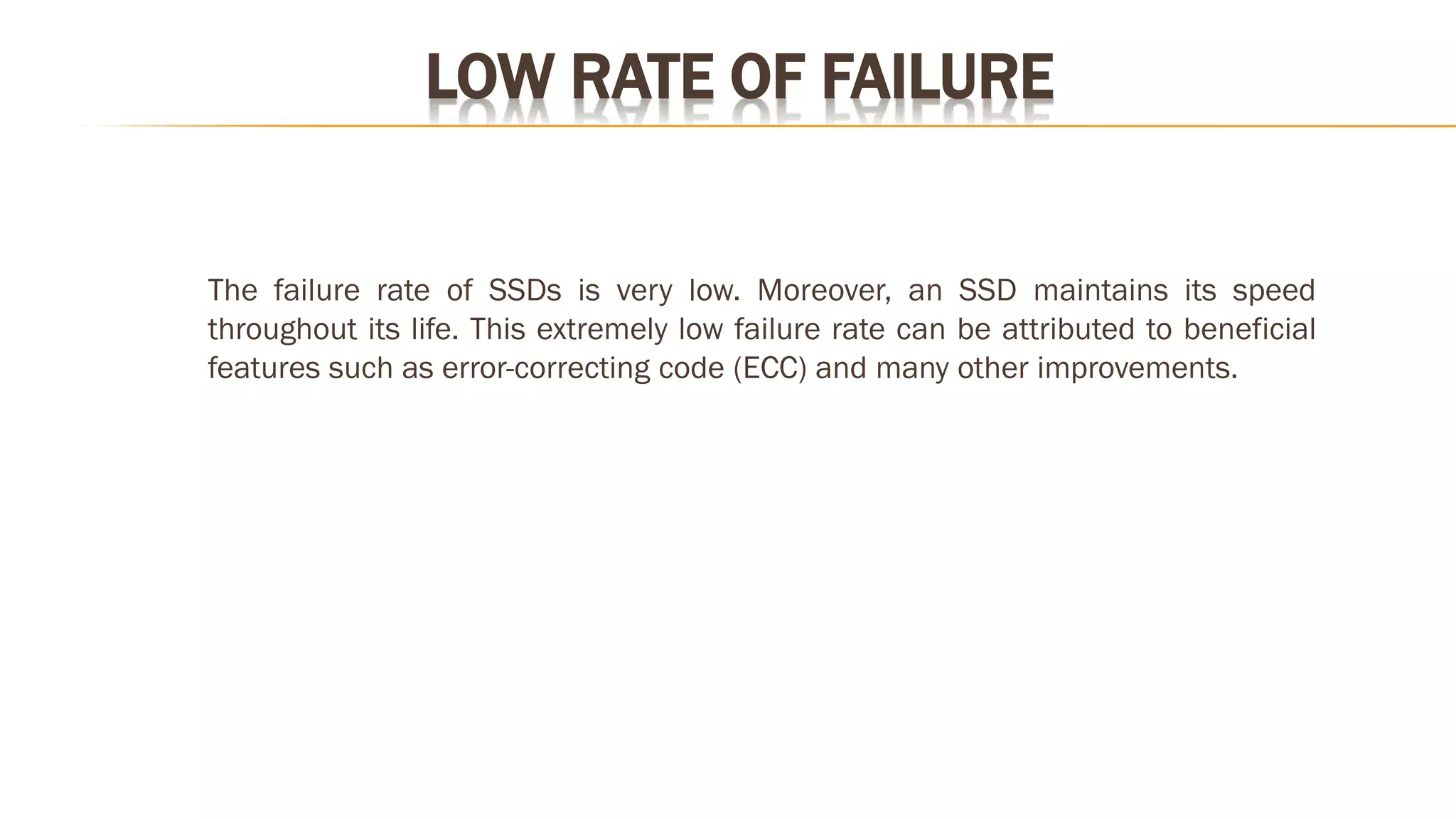 SSDs: A New Generation of Storage Devices