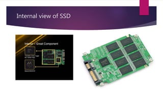Internal view of SSD
 