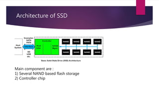 Ssd(solid state drive ) | PPTX