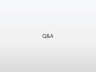 Q&A
 