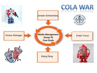 Jonatan Schwamberg Pontus Wiehager Ender Yunus Xiqing Deng Media Management Group 7b Case Study 
