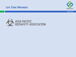 LIFE TIME MEMBER
AN ISO 9001 : 2015
CERTIFIED COMPANY
 