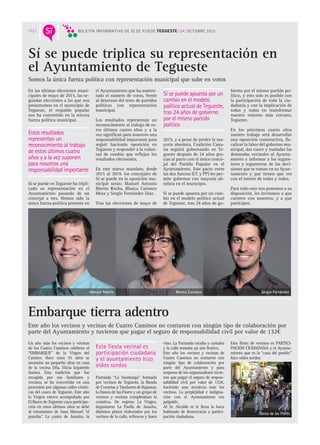Sí se puede Tegueste. Boletín 4