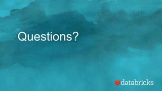 Questions?
 