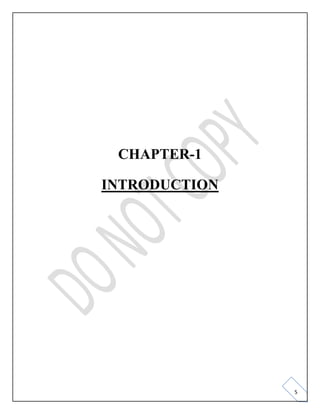 5
CHAPTER-1
INTRODUCTION
 