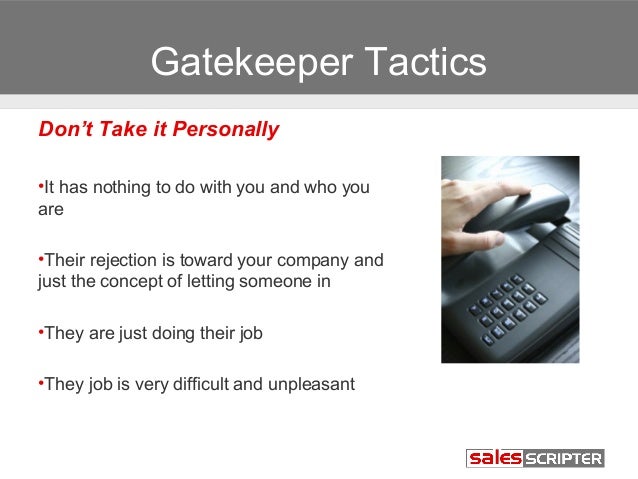 How Do Gatekeepers React To Sales Calls? – OSUUA