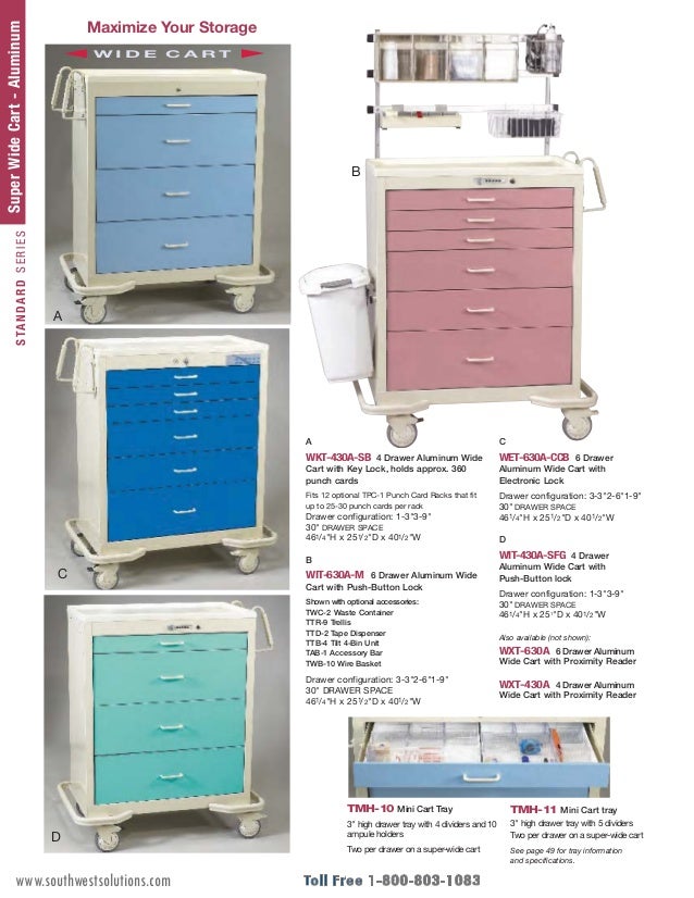 Healthcare and Medical Crash Carts