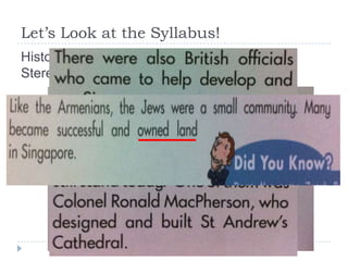 Let’s Look at the Syllabus!
History-heavy  Job stereotypes? Race
Stereotypes?
 