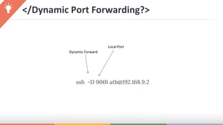 SSH Tunneling | PPTX