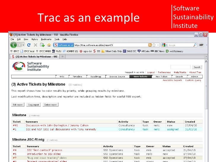 Issue Tracking