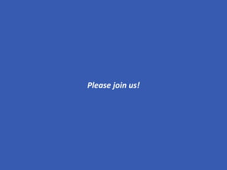 Please join us!

 